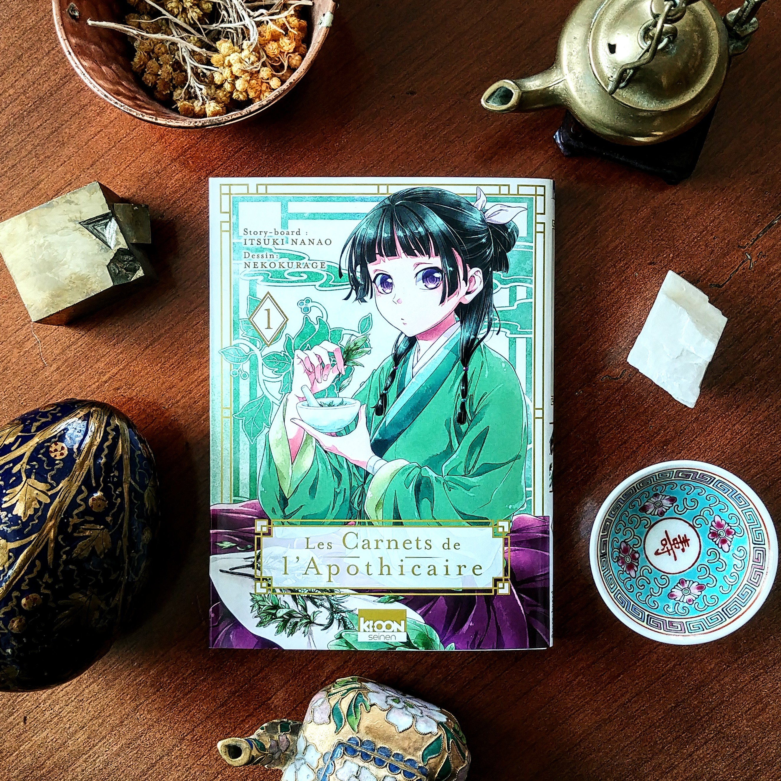 Acheter Les carnets de l'Apothicaire : T12 - Ki-oon Itsuki Nanao Kurage  Neko - Livres Mangas - L'Échoppe des Légendes